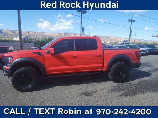 Orange Metallic 2021 Ford F-150 Raptor