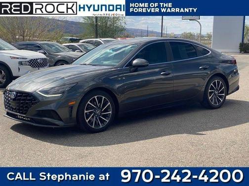 Portofino Gray 2022 Hyundai SONATA Limited