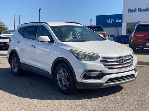 Frost White Pearl 2017 Hyundai Santa Fe Sport 2.4L