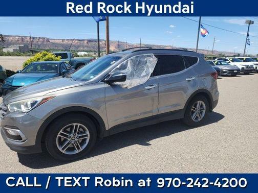 Mineral Gray 2017 Hyundai Santa Fe Sport 2.4L