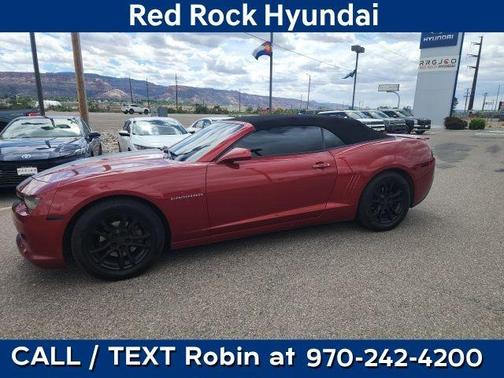 Red Rock Metallic 2014 Chevrolet Camaro 1LT