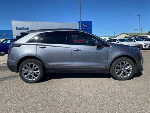 Satin Steel Metallic 2021 Cadillac XT5 Sport