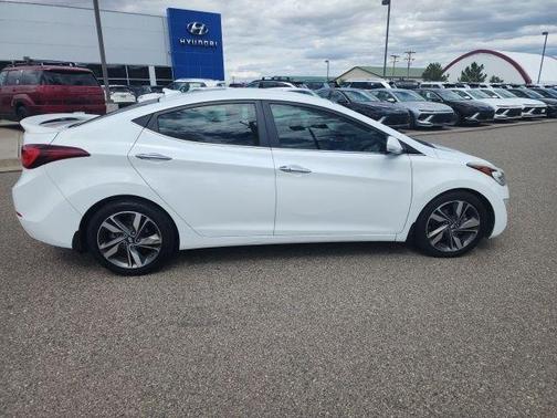 Quartz White Pearl 2016 Hyundai ELANTRA Limited