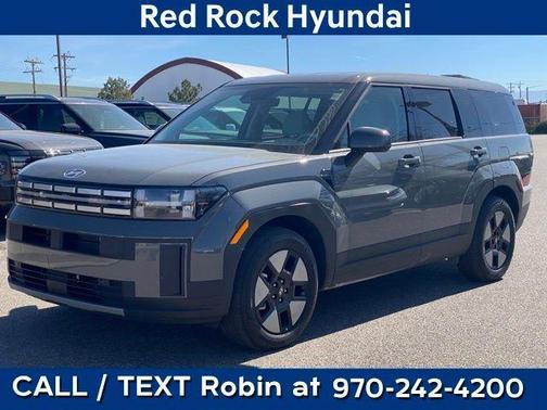 Hampton Gray 2026 Hyundai SANTA FE HEV SE