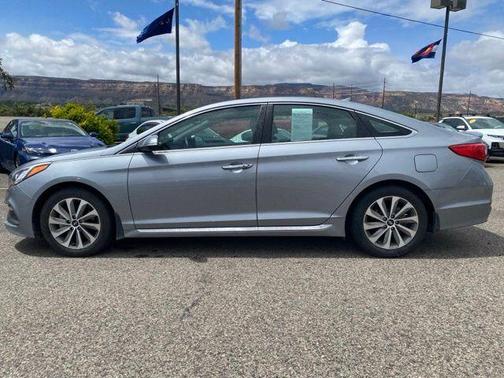 Shale Gray Metallic 2015 Hyundai SONATA Sport