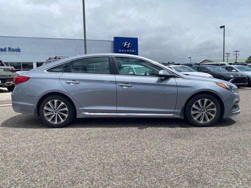 Shale Gray Metallic 2015 Hyundai SONATA Sport