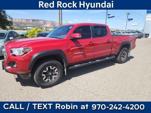 Barcelona Red Metallic 2017 Toyota Tacoma TRD Off Road