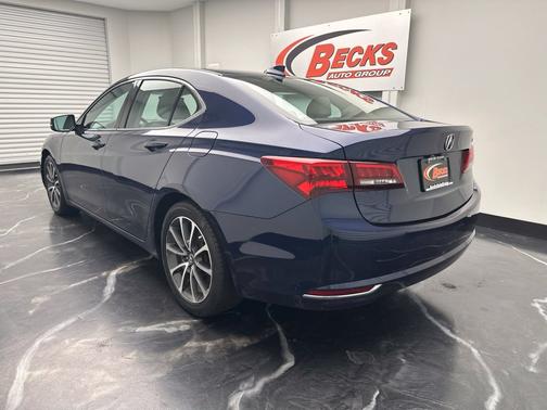 Blue 2015 Acura TLX Base