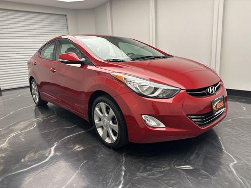 Red Allure 2013 Hyundai ELANTRA Limited