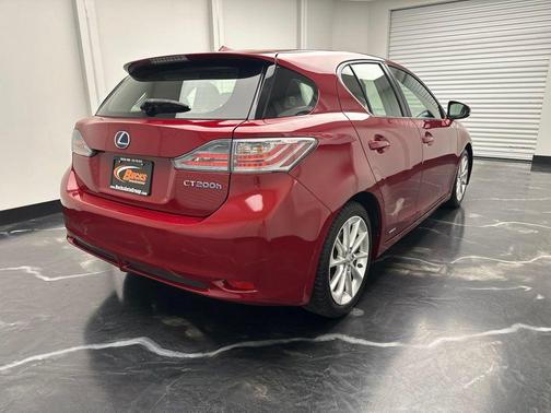 Matador Red Mica 2011 Lexus CT 200h Premium