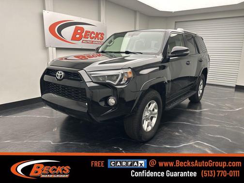 Midnight Black Metallic 2016 Toyota 4Runner SR5 Premium