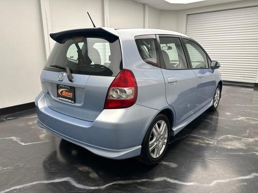 Blue 2008 Honda Fit Sport