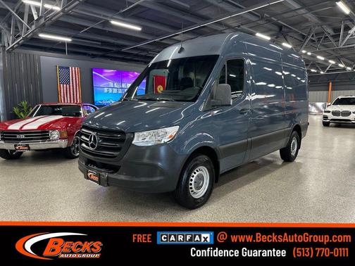 Blue 2019 Mercedes-Benz Sprinter 2500 Crew 144 WB