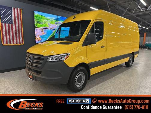 Calcite Yellow 2021 Mercedes-Benz Sprinter 2500 High Roof