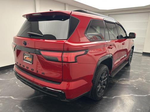 Supersonic Red 2024 Toyota Sequoia Platinum