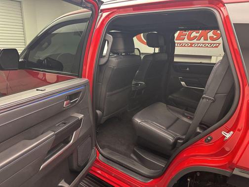Supersonic Red 2024 Toyota Sequoia Platinum