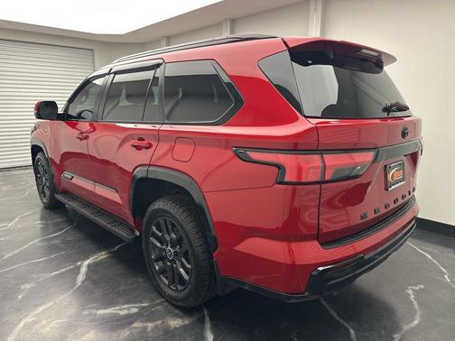 Supersonic Red 2024 Toyota Sequoia Platinum