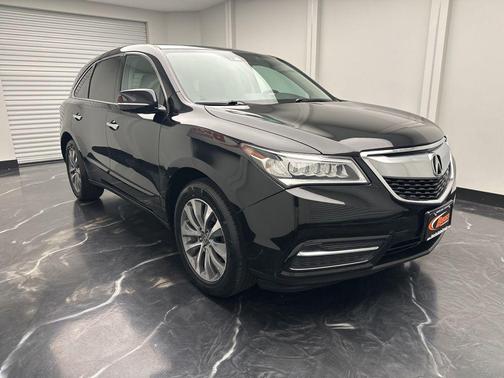 Crystal Black Pearl 2016 Acura MDX 3.5L