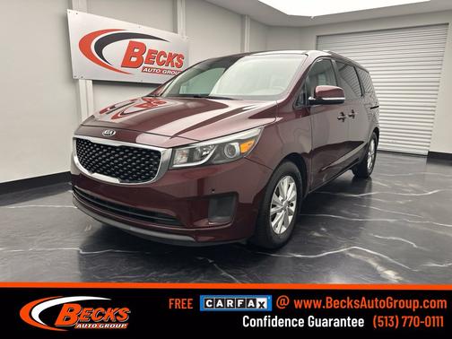 Venetian Red Pearl Metallic 2017 Kia Sedona LX
