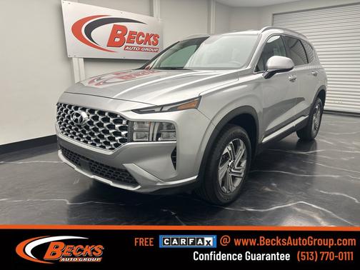 Shimmering Silver Pearl 2022 Hyundai SANTA FE SEL