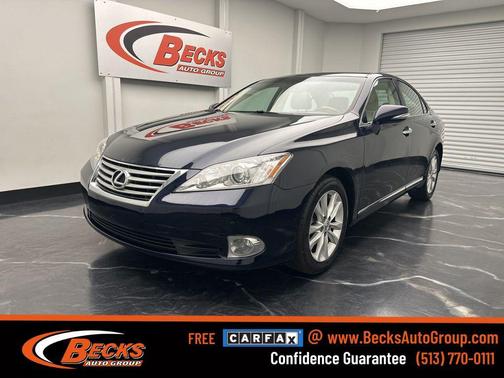 Black 2010 Lexus ES 350 Base