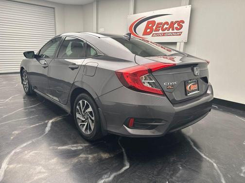 Modern Steel Metallic 2018 Honda Civic EX