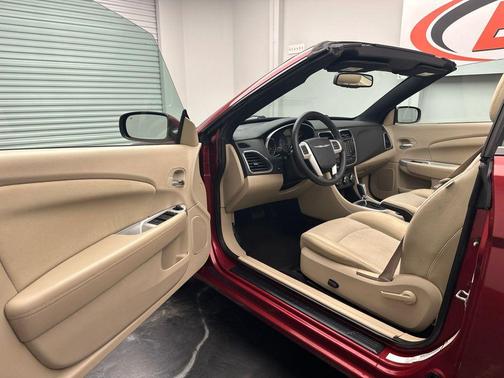 Deep Cherry Red Crystal Pearlcoat 2011 Chrysler 200 Touring