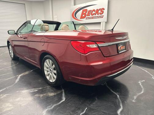 Deep Cherry Red Crystal Pearlcoat 2011 Chrysler 200 Touring