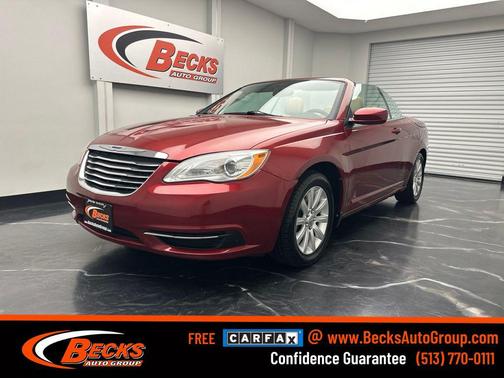 Deep Cherry Red Crystal Pearlcoat 2011 Chrysler 200 Touring