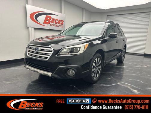 Crystal Black Silica 2017 Subaru Outback 2.5i Limited