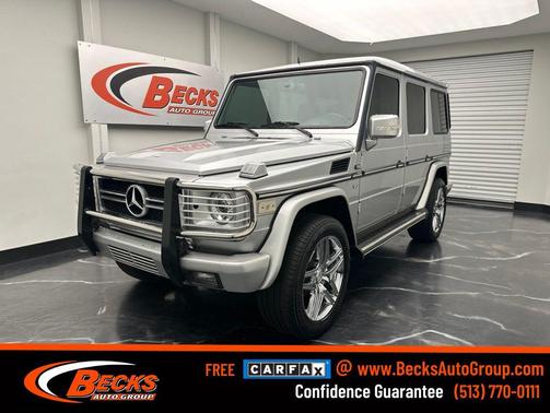 Silver 2002 Mercedes-Benz G-Class G 500