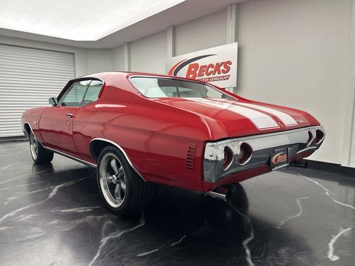 Red 1972 Chevrolet Chevelle SS