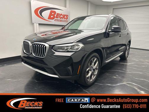 Black Sapphire Metallic 2022 BMW X3 xDrive30i