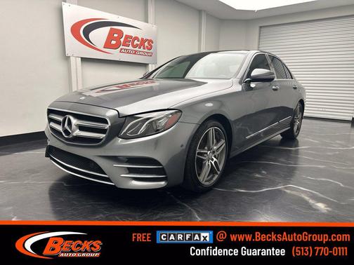 Gray 2017 Mercedes-Benz E-Class 4MATIC