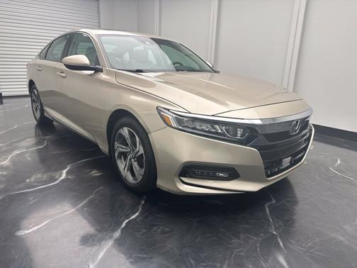 Tan 2018 Honda Accord EX