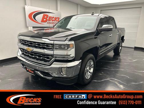 Black 2016 Chevrolet Silverado 1500 LTZ