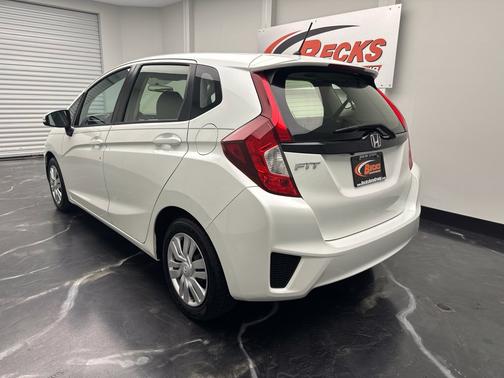 White 2016 Honda Fit LX