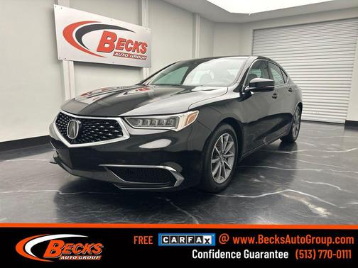 Crystal Black Pearl 2018 Acura TLX Base