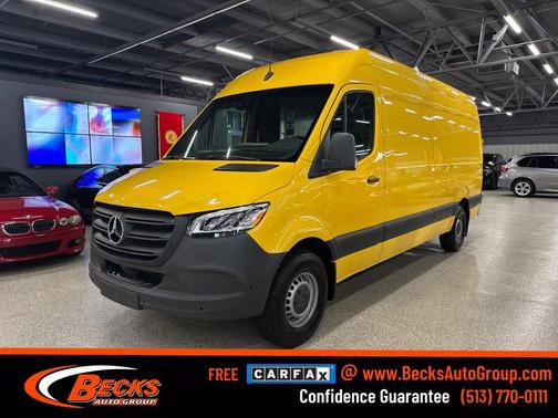 Calcite Yellow 2021 Mercedes-Benz Sprinter 2500 High Roof