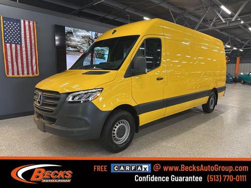 Calcite Yellow 2021 Mercedes-Benz Sprinter 2500 High Roof
