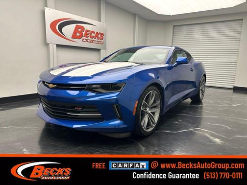 Hyper Blue Metallic 2016 Chevrolet Camaro 2LT