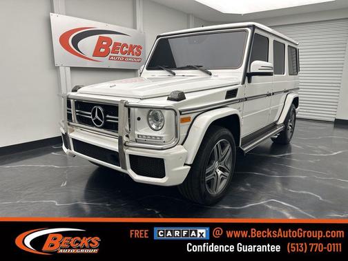 Polar White 2015 Mercedes-Benz G-Class 4MATIC