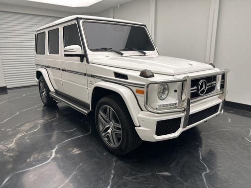 Polar White 2015 Mercedes-Benz G-Class 4MATIC
