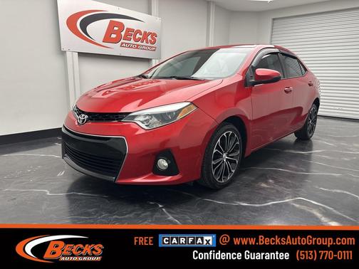 2016 Toyota Corolla S Plus