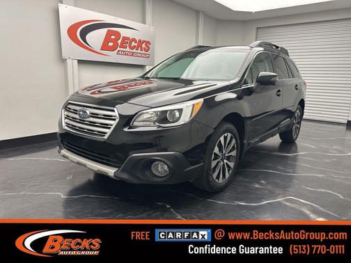Crystal Black Silica 2015 Subaru Outback 2.5i Limited