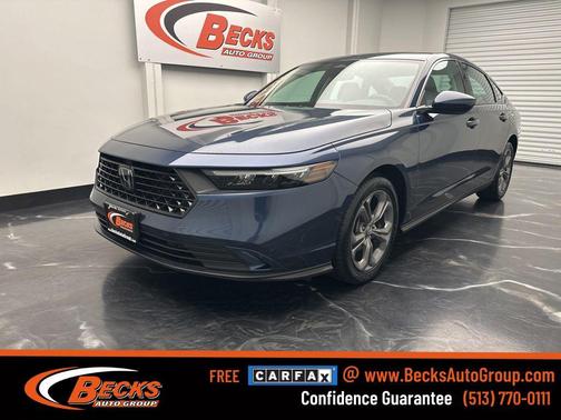 Blue 2024 Honda Accord EX