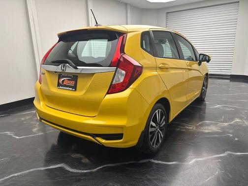 Yellow 2018 Honda Fit EX