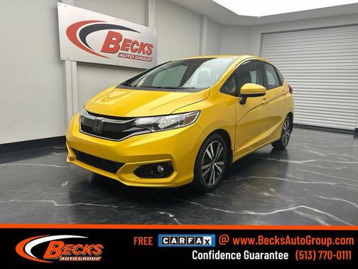 Helios Yellow Pearl 2018 Honda Fit EX