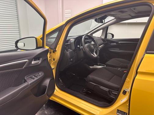 Yellow 2018 Honda Fit EX