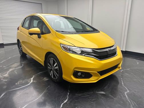 Yellow 2018 Honda Fit EX